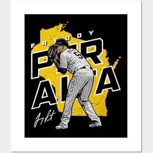 freddy peralta player map Posters and Art